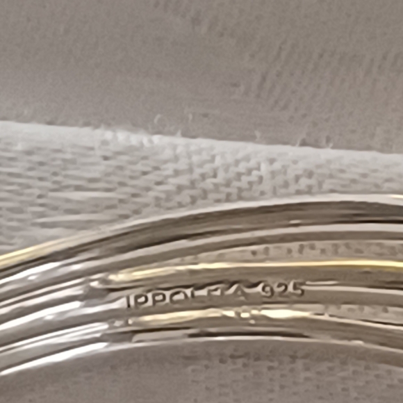 IPPOLITA Onda 3 Row Cuff Bracelet, Sterling Silver - Picture 8 of 13